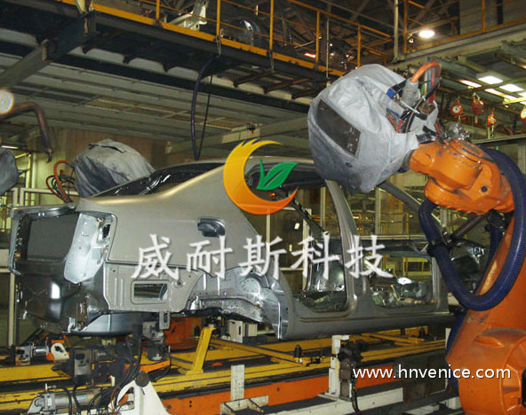 自動焊接機(jī)器人防護(hù)服